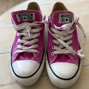 Converse Fuchsia All Star Sneakers